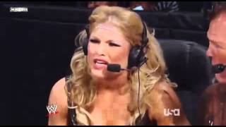 WWE Raw 05 26 08 Melina vs Jillian Hall & Beth Phoenix Comentary