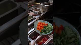POV: Chef cooking in restaurant