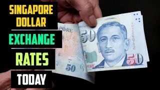 Singapore Dollar Exchange Rates Today 05 April 2023 Singapore Forex Trading Market News