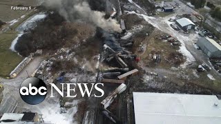 Latest on Ohio train derailment l GMA