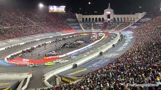 The 2023 NASCAR Clash at the LA Coliseum from Sergio s POV