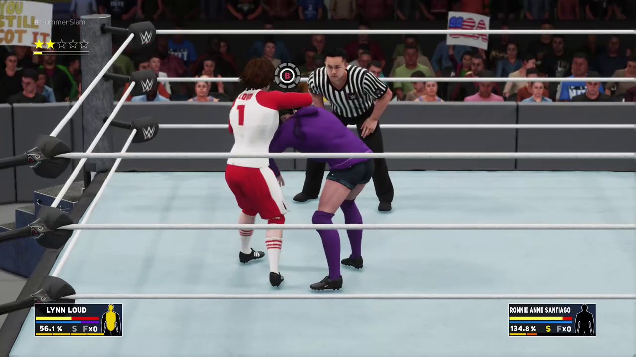 JMWE SummerSlam: Lynn Loud vs. Ronnie Anne Santiago