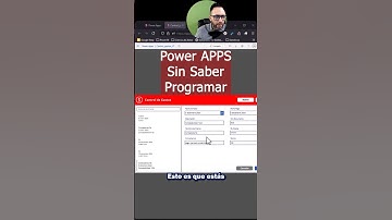 Create an APP without knowing how to program with Power Apps.