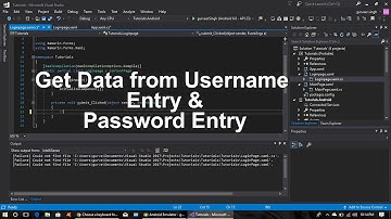 Login Page in Xamarin Forms