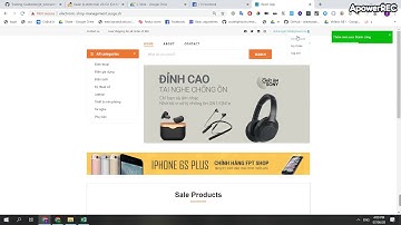 Xây dựng Website Bán Đồ Điện Tử - Reactjs and Laravel