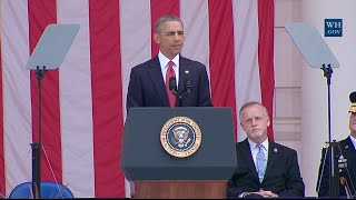 President Obama Memorial Day Speech at Arlington National Cemetery  - Full Speech
