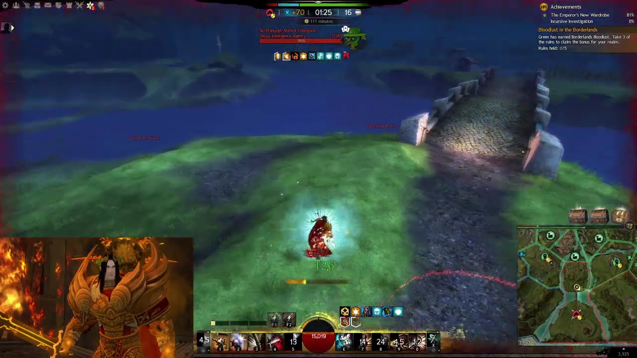 GW2 wvw infinite duel vs condi Antiquary (grieving berserker warrior build)