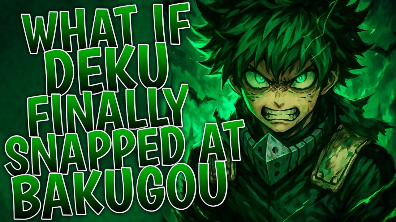 What If Deku Really Snapped At Bakugou | Part 1