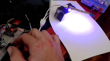 RGB arduino rotary encoder first test prototype