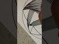 Easy zentangle pattern for beginners