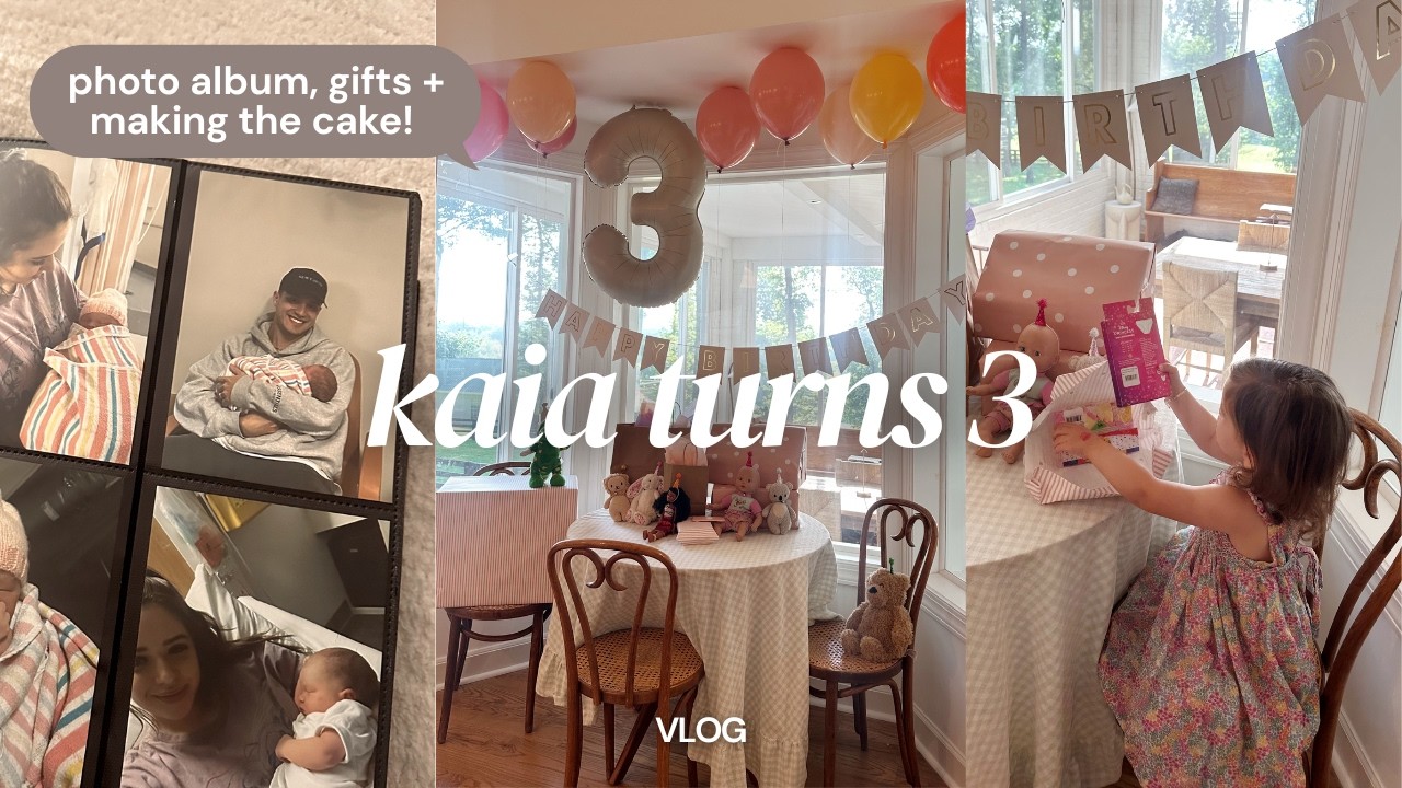 my daughters 3rd birthday 💛 vlog! my daughters 3rd birthday 💛 vlog!