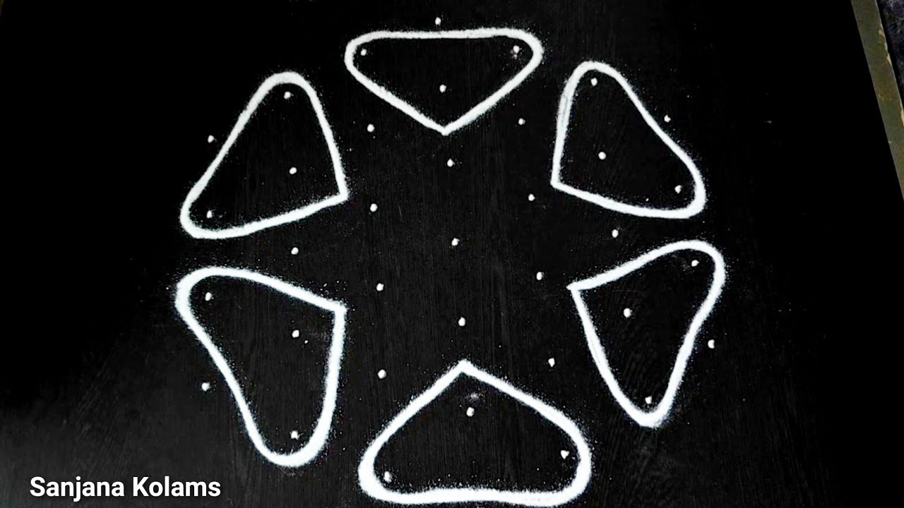 🌺Aavanimadha🌺Attractive🌺Easy Simple Beautiful and🌺Traditional KambiKolam🌺Friday and Festival Rangoli
