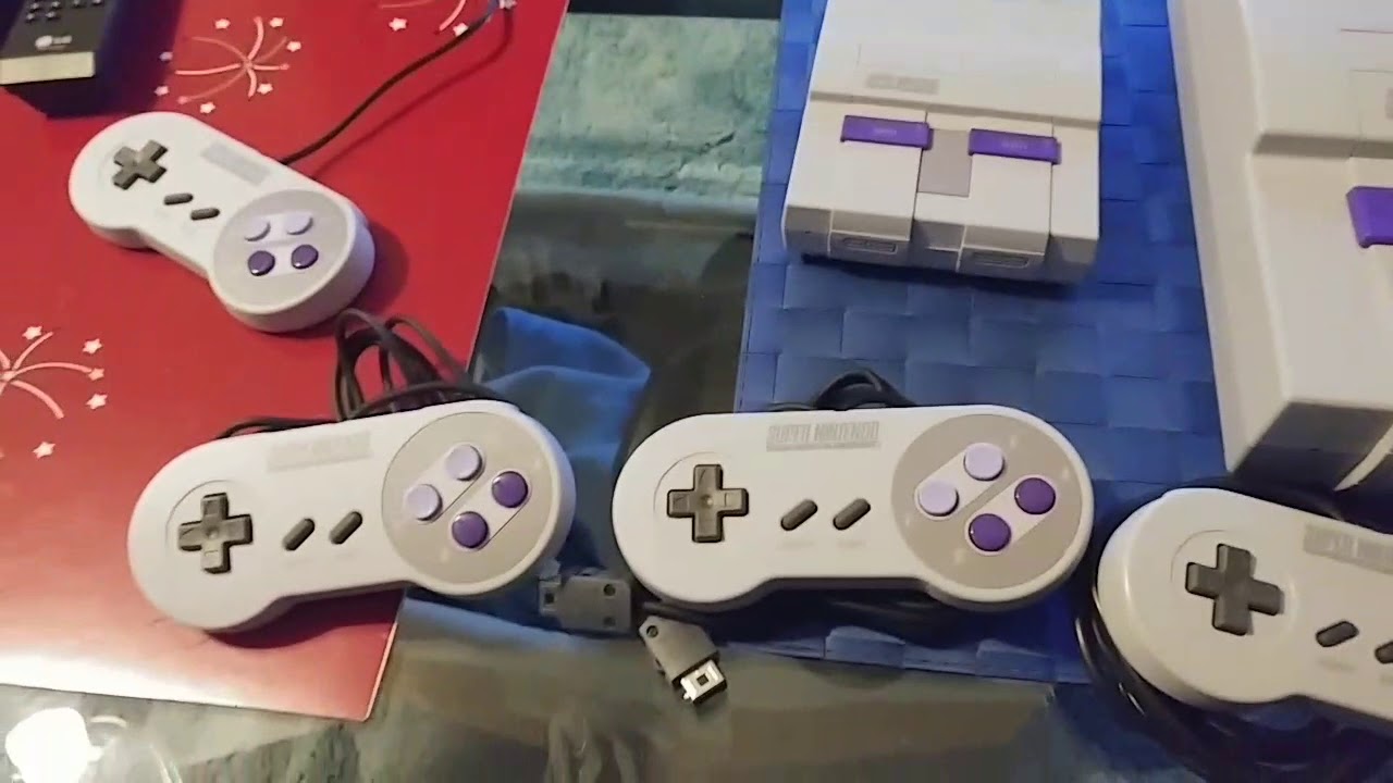 Super Nintendo Classic Comparison.