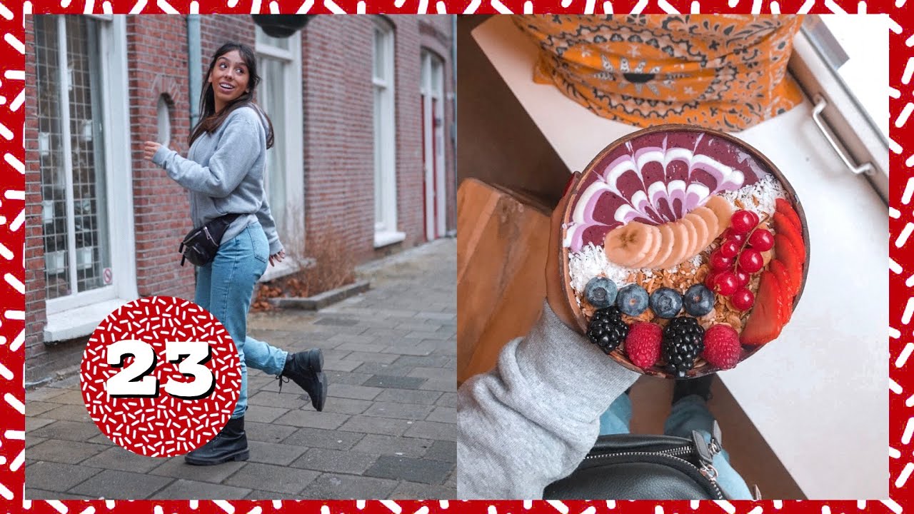 VLOGMAS 23: BOWLS DE AÇAÍ, BEGIJNHOF E BATH BOMB