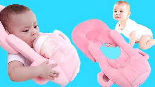 baby self feeding pillow
