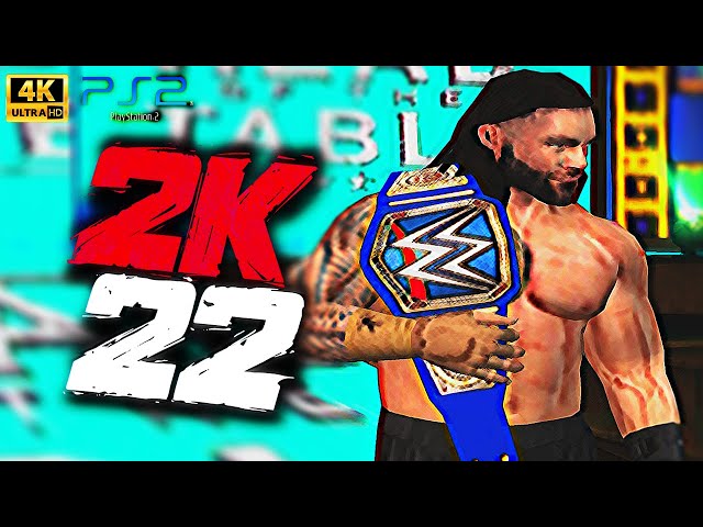 WWE 2K22 PS2 