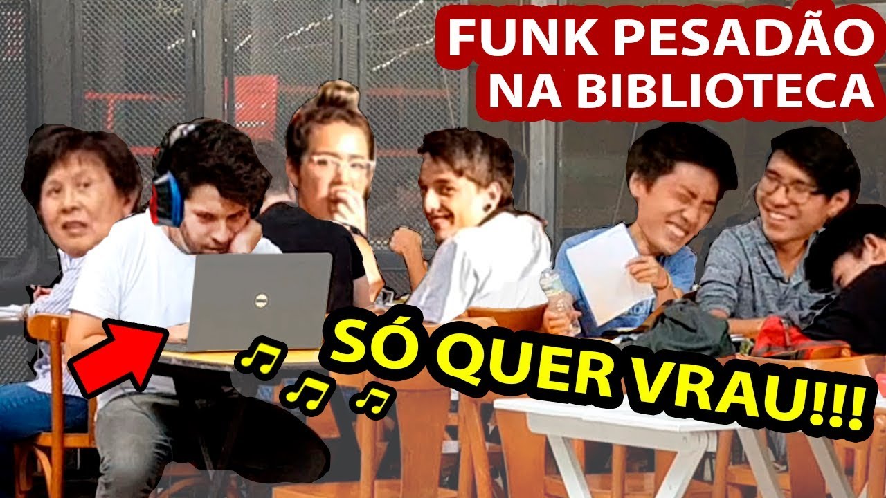 SÓ QUER VRAU! MC MM – COLOCANDO FUNK PESADÃO NA BIBLIOTECA