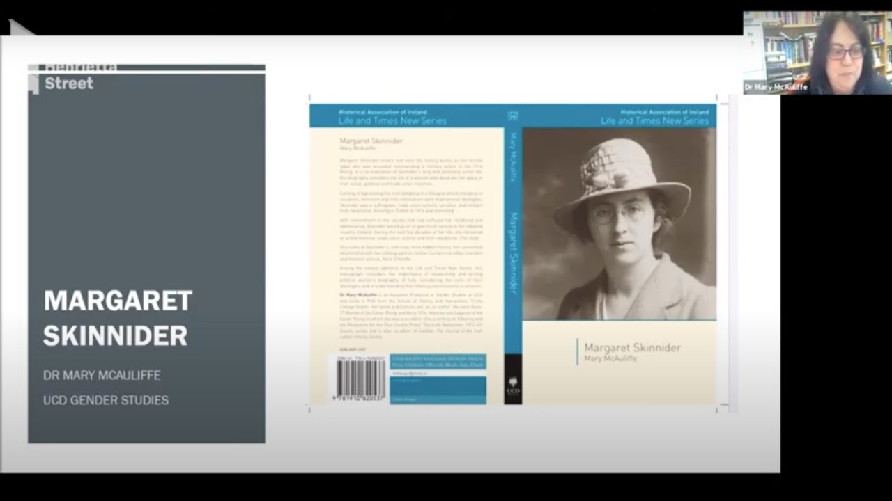 Teatime Talks: 'Margaret Skinnider: A lifelong activist, teacher and feminist' by Dr Mary McAuliffe