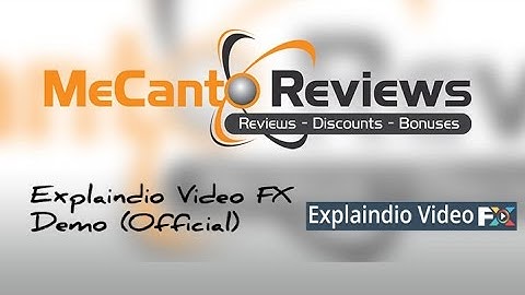 Explaindio Video FX Demo [Official]