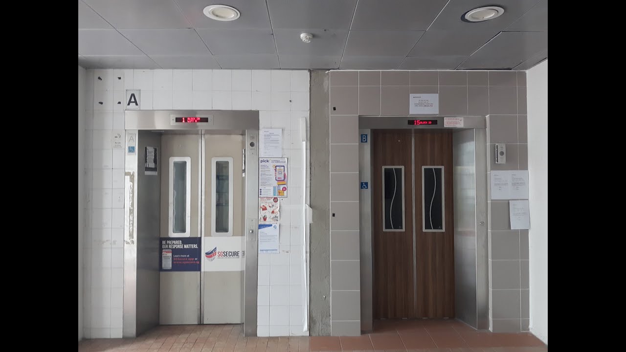 (Retired) 1994 Express Lift and 2021 EM elevators [🏢20 Queen's Close Singapore]