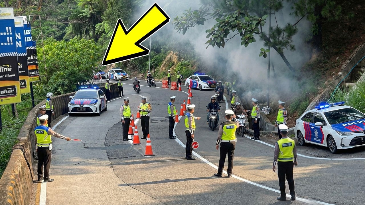 KEJADIAN HARI INI !!! JALUR SITINJAU LAUIK DIJAGA APARAT, Truk Anti Pungli Alami Hal Tak Diinginkan