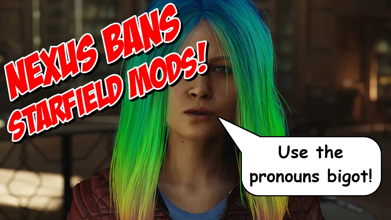 Nexus Mods removes the Starfield mod that got rid of player pronouns and  stands by decision