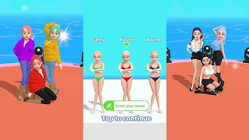 Dress up sister - Android,iOS All Levels (1-3) Game Play Endless Run