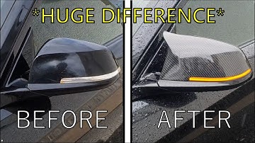 HOW TO INSTALL MIRROR CAPS AND INDICATORS TO BMW 1 SERIES (F21)