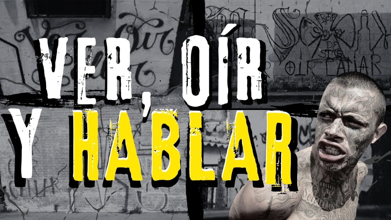 VER, OÍR Y HABLAR: Los testimonios nunca contados por las víctimas de las pandillas. 