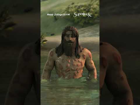Naaman listened and obeyed Elisha’s instructions. 💯 #NaamanAndTheServantGirl