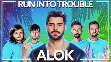 Alok & Bastille - Run Into Trouble [Lyric Video]