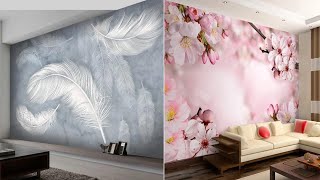 Top 100 Wallpaper Design Ideas 2023 | Living Room Wallpaper Interior | Wall Painting Design Ideas