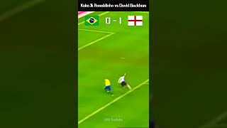 The Day Kaka Ronaldinho Met David Beckham : Brazil vs England 2007 #Part 2