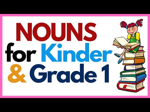 ONLINE DISTANCE LEARNING - LEARN NOUNS ----Kinder & Grade 1