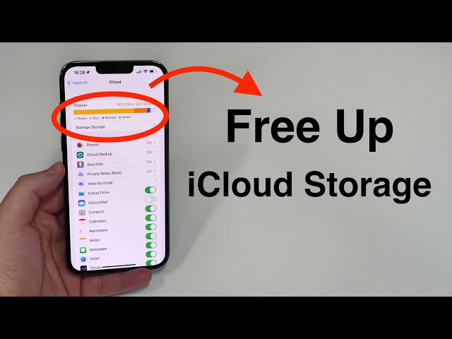 How To Free Up A TON of your iCloud Storage!! class=