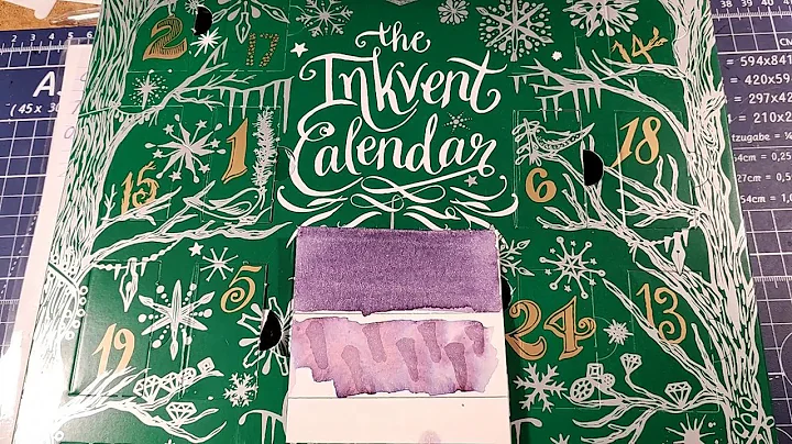 Diamine Inkvent Calendar day 12 Memory Lane