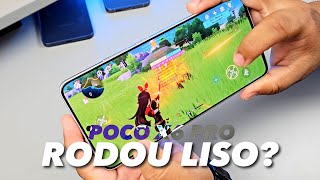 POCO X6 PRO: TESTE DE DESEMPENHO EM JOGOS! TRAVOU?