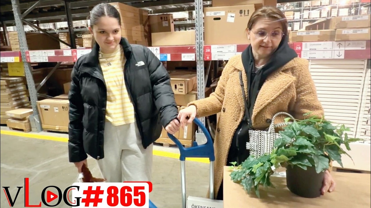 VLOG 865: Robimy REMONT pokoju córki 🚧 Zakupy NOWYCH MEBLI w IKEA 🛒 | MARZENA I MAREK