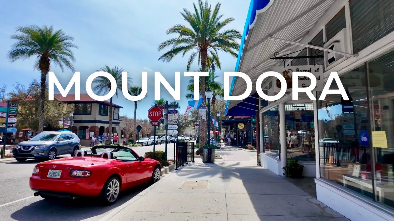 Downtown Mount Dora Florida | Beautiful Sunny Walk