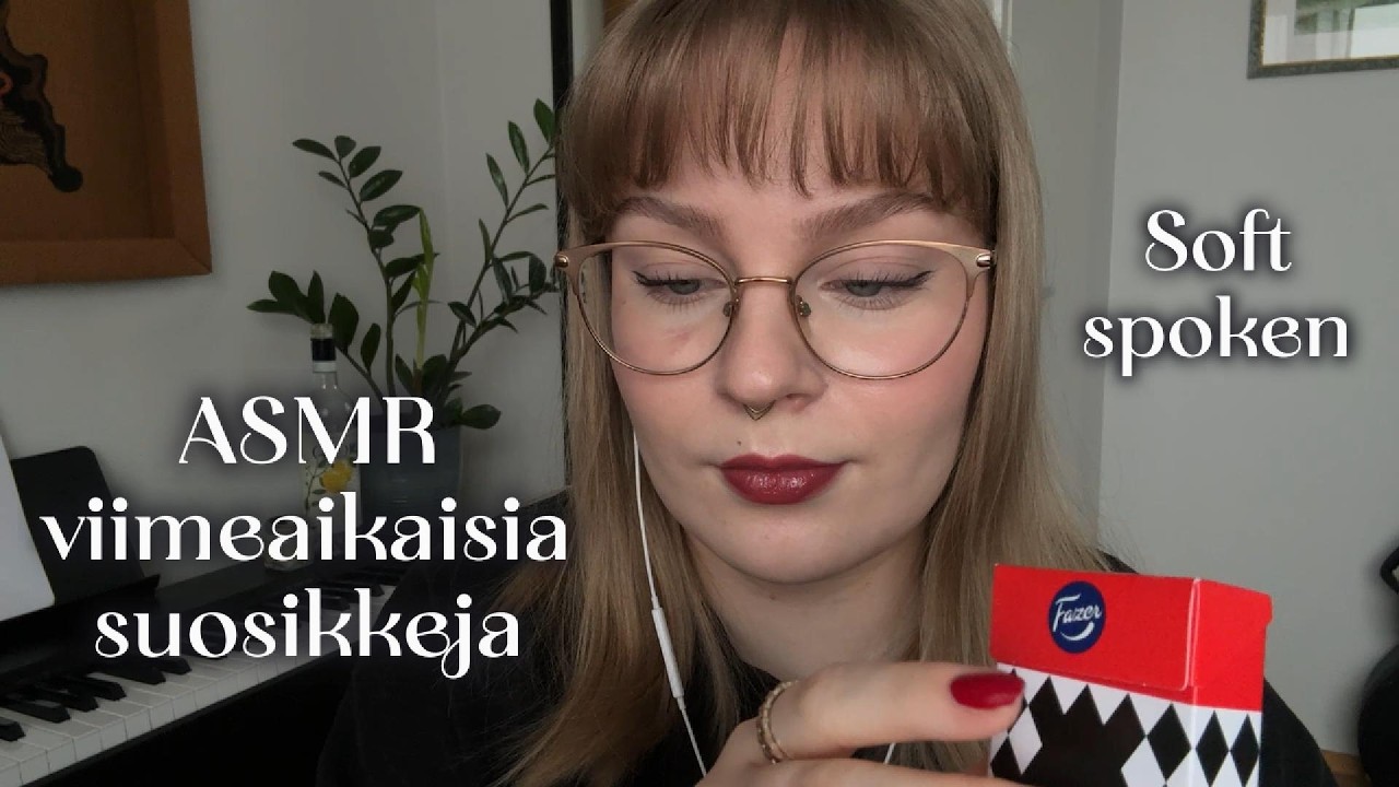 ASMR Suomi - viimeaikaisten suosikkijuttujen esittelyä - Soft spoken ❄️
