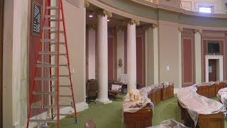 Legislative Session Kicks Off Amid Capitol Construction