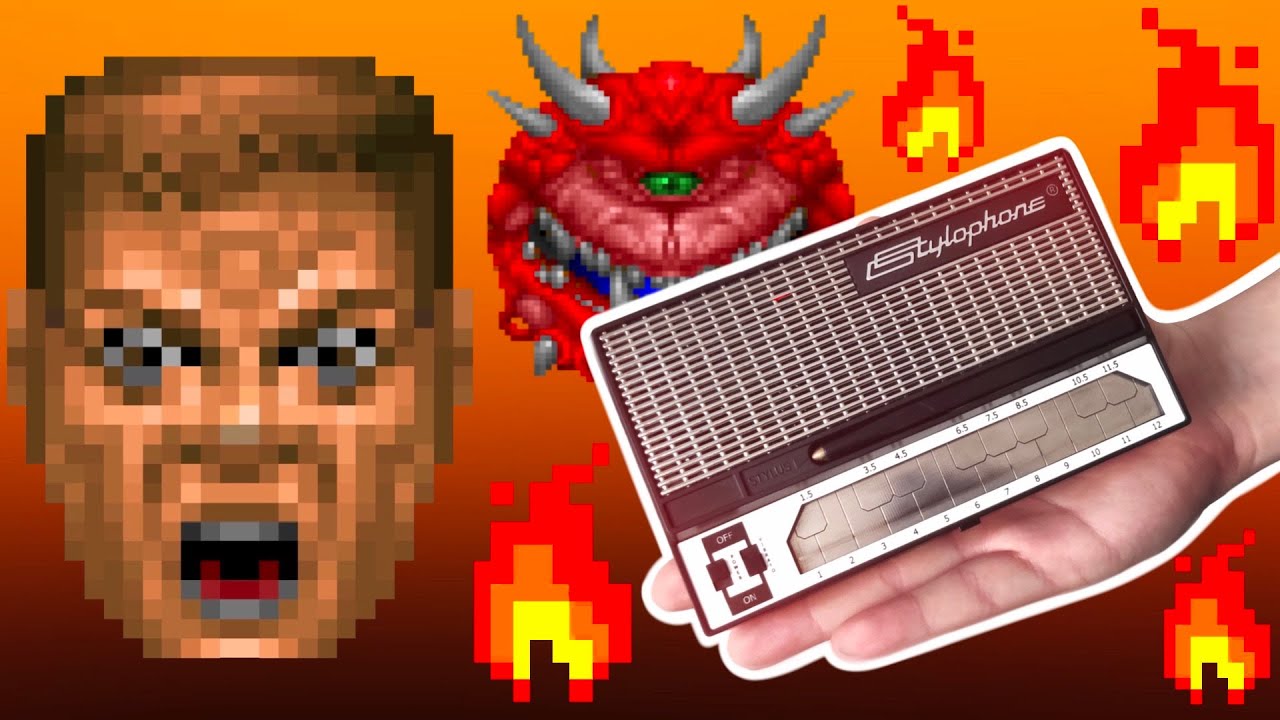 DOOM vs Stylophone
