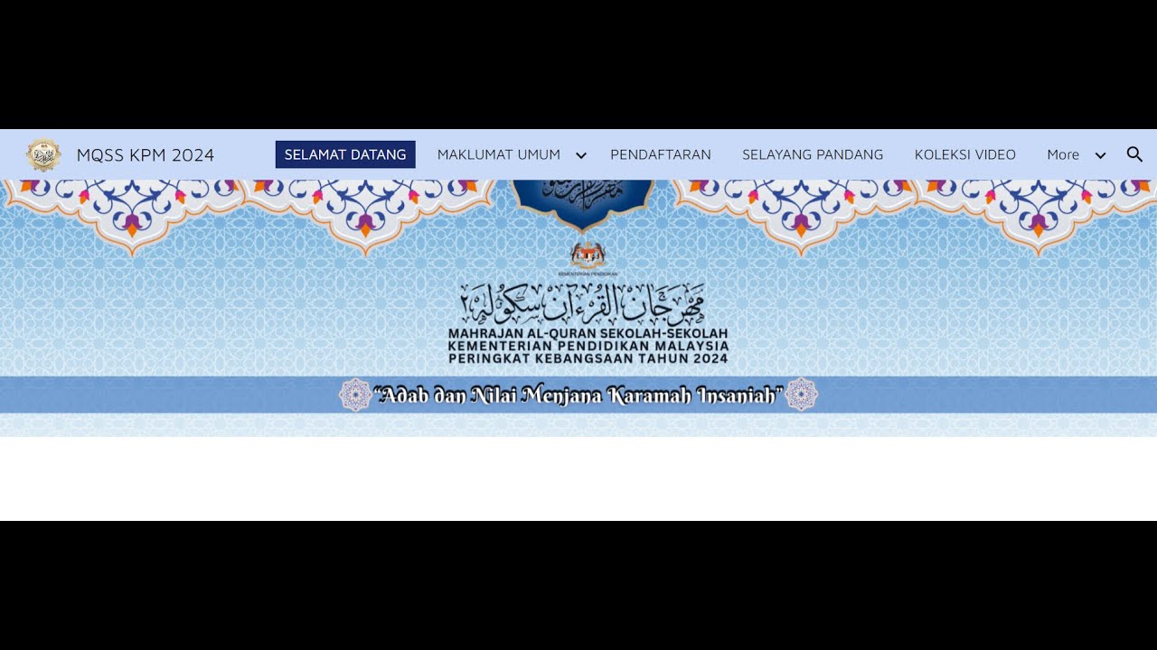 MAJLIS BICARA WAHYU (MBW) KEMENTERIAN PENDIDIKAN MALAYSIA SIRI 9 TAHUN 2024/1446H