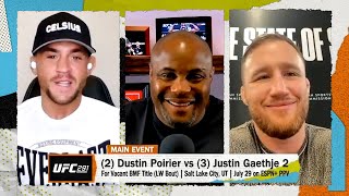 Dustin Poirier e Justin Gaethje antecipam a luta pelo titulo BMF no UFC 291 ESPN