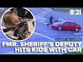 Former sheriff's deputy will not face jail time for hitting kids with car, injuring them