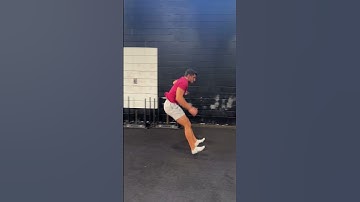 Broad jump into single leg bound