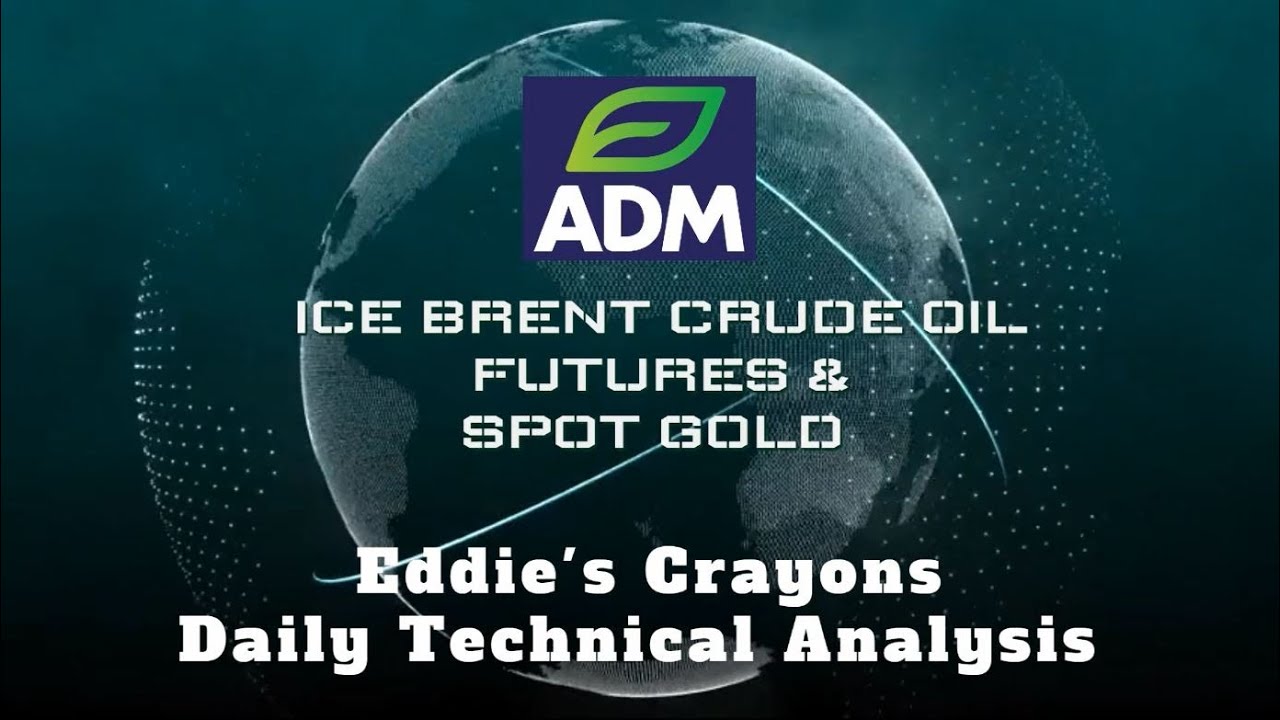 ADMISI Daily Technical Analysis of Brent Crude Oil & Gold – Eddie Tofpik’s Crayons 23 October 2025