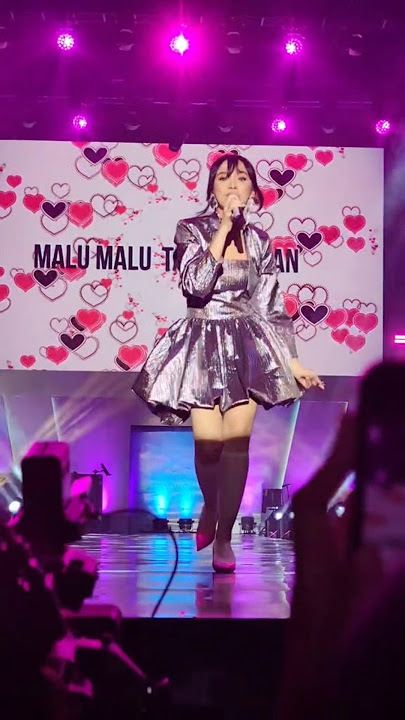 Lyodra on stage at TGC JAKARTA 2025 SENAYAN #lyodra #malumalutapinyaman #perform