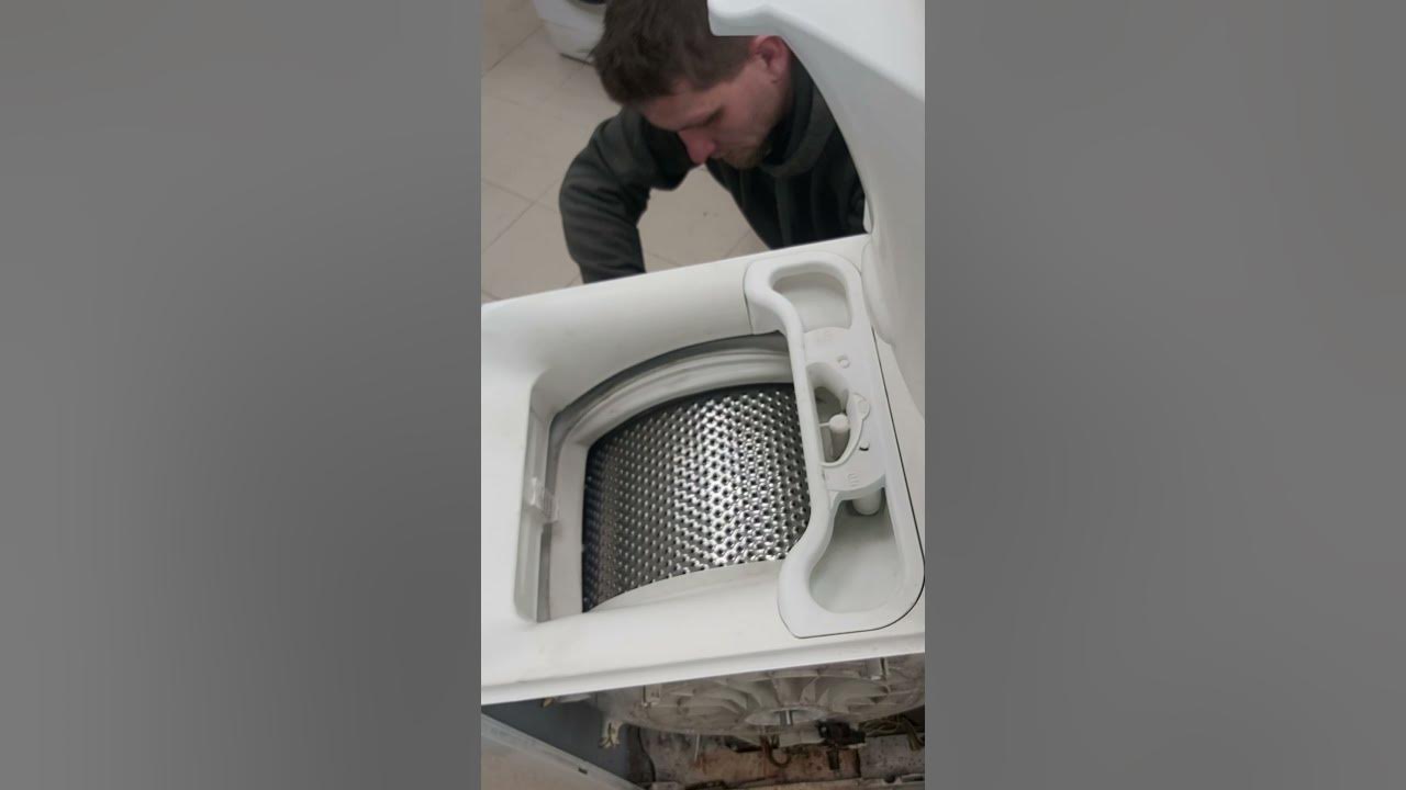 Как поменять подшипник в электролюкс Замена блока подшипников стиральной машины Electrolux EWT9120W после замены опор