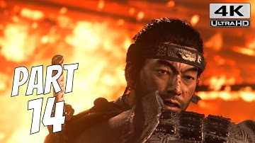 GHOST OF TSUSHIMA PS5 Walkthrough Gameplay Part 14 - A Message in Fire